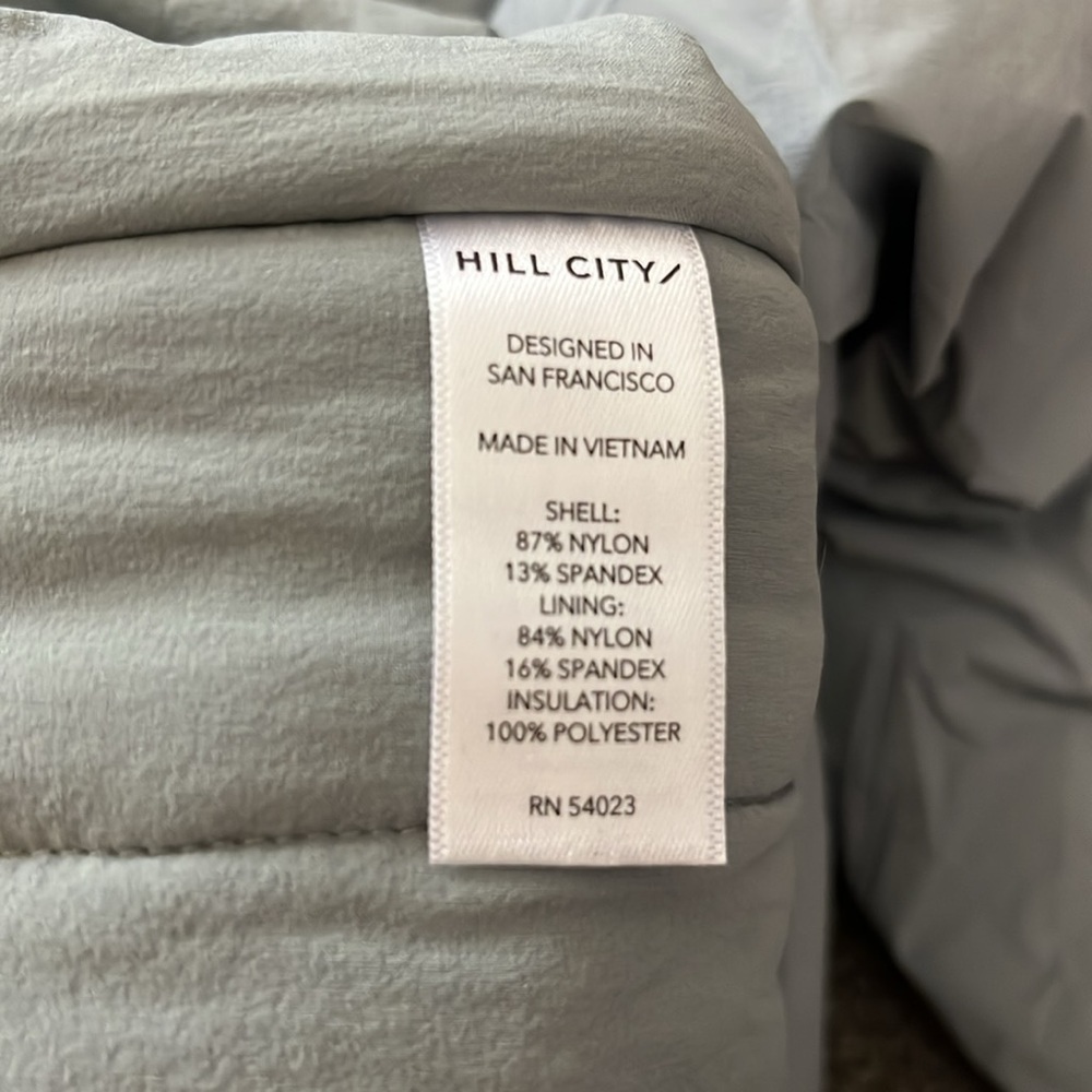 Hill City Men’s  Thermal Light Shirt Gray Jacket Size XL - Picture 6 of 13